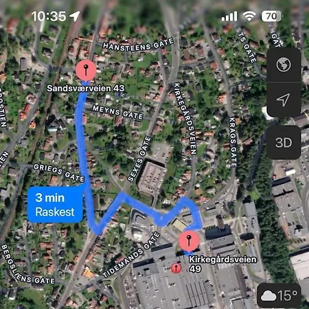 2 Bedroom - Walking Distance To The Technology Park, Center & Uni - Fully Furnished * Kongsberg